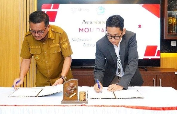 Walikota Maurits Mantiri Teken Mou Dengan Lpk Kopidukasi Ingin