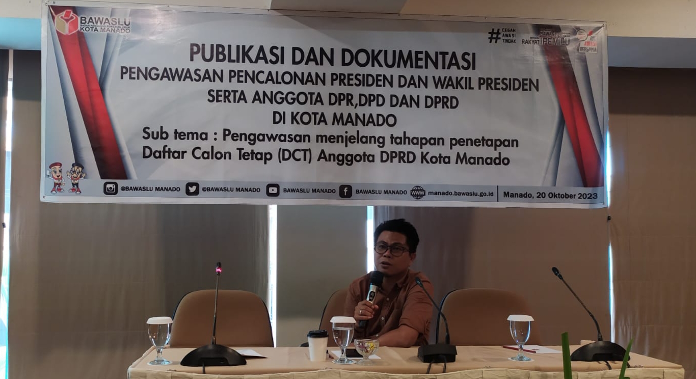 Gandeng Media Bawaslu Manado Gelar Publikasi Dan Dokumentasi