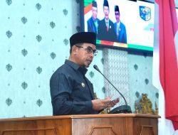 PJ Bupati Bolmut Hadiri Sidang Paripurna Penyampaian Rekomendasi DPRD atas LKPJ Bupati Tahun Anggaran 2023