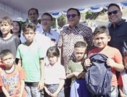 Walikota Maurits Mantiri Buka KKP Peduli, Libatkan 50 Anak-Anak Terdampak Erupsi Gunung Ruang