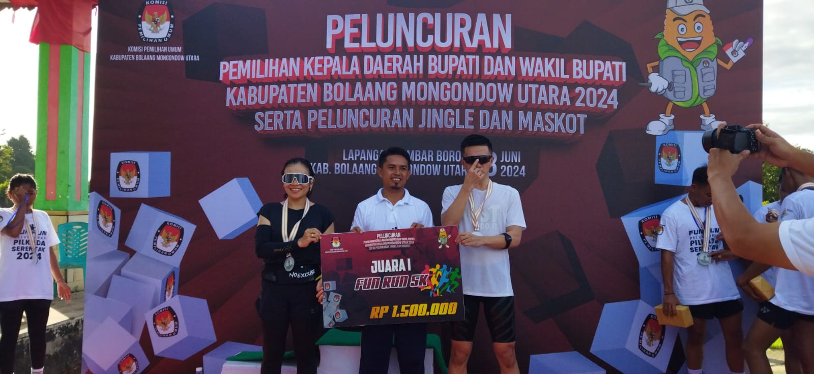 Kpu Bolmut Resmi Luncurkan Maskot Dan Jingle Pilkada Serentak 2024 Berita Sulut 