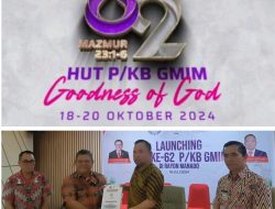 Panitia Launching Logo HUT ke-62 P/KB GMIM, Ini Arti dan Maknanya