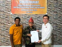 Hanura Rekomendasikan Melkian Naharia Calon Bupati Sangihe dan Ade Yeswa Sahea Calon Wakil Bupati Talaud