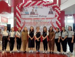 DP3A Mitra Ikut Lomba Line Dance Menyambut Kemerdekaan Indonesia ke-79