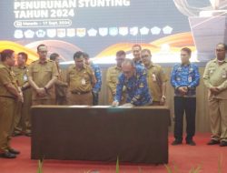 Pj Bupati Ronald Sorongan Ikuti Rapat Koordinasi Percepatan Penurunan Stunting se-Sulawesi Utara