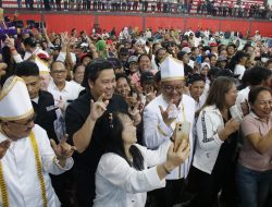 Steven Kandouw jadi Tamu Istimewa Apel Akbar Nusa Utara: Mesombang Gighile Mehengken Banua